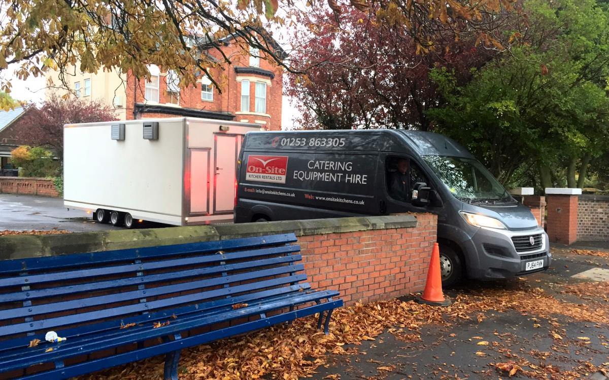 Temporary Kitchens for Care and Nursing Homes